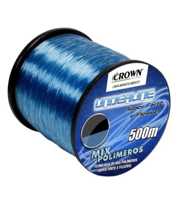 Linha Monofilamento Underline 500M - Crow Fiber