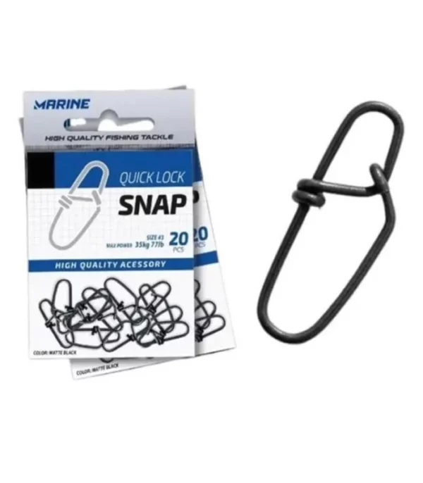 Snap Marine Sports Quick Lock Nº1, Nº2, Nº3 Cartela 20 un