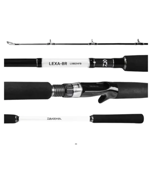 Vara Daiwa Lexa Para Carretilha 2,44m 20-50lb - 2 Partes - Image 2